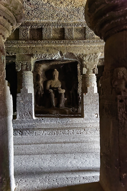 Grottes d'Ellora-Grottes bouddhistes-081